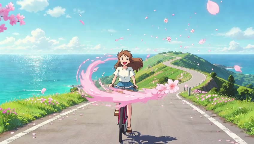Frame from an anime-style AI video made on SiVideoGen with Grok Imagine, the kind of shot an AI short drama episode is built from